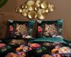 Descanso Wendebettwäsche Mizz, Satin, 2 teilig, Baumwolle, Mako Satin, 135x200, Biese, Reißverschluss, Wende, Leopard Bild 2