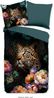 Descanso Wendebettwäsche Mizz, Satin, 2 teilig, Baumwolle, Mako Satin, 135x200, Biese, Reißverschluss, Wende, Leopard Bild 4