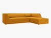 Micadoni 4-Sitzer Modular Sofa Ruby Rechts Kord Scala Gelb Bild 2