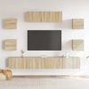 7-tlg. TV-Schrank-Set Sonoma-Eiche Holzwerkstoff [3114520] Bild 3