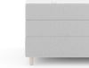 99rooms Zeus Boxspringbett 140x200 cm Velours SORO Mocco Taschen-Federung Bild 2