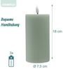 Relaxdays LED Kerzen 4er Set 18 cm Bild 4