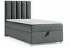 Best for Home Boxspringbett mit Bettkasten Trinity K-10 SINGLE Bonellfederkern inkl. 7 cm Topper (Einzelbett, Polsterbett gepolstertes Kopfteil, Jugendbett, Kinderbett versch. Größen, 70x200 80x200 90x200 100x200 cm), mit oder ohne Topper, Flexible Lie... Bild 5