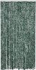 vidaXL Fliegenvorhang Grün und Weiß 100x230 cm Chenille 377386 Bild 3