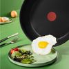Tefal 'Renew On Black' recycelte Bratpfanne mit Temperaturanzeiger, Aluminium schwarz, Ø 24 cm Bild 3