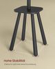 Vasagle Garderobenständer, Kleiderständer, mit 8 Haken und Ablagefläche, 170,5 cm hoch für Mäntel, Hüte, Taschen, Eingangsbereich, Flur, Schlafzimmer, tintenschwarz RCR033B01 Bild 3