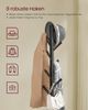 Vasagle Garderobenständer, Kleiderständer, mit 8 Haken und Ablagefläche, 170,5 cm hoch für Mäntel, Hüte, Taschen, Eingangsbereich, Flur, Schlafzimmer, tintenschwarz RCR033B01 Bild 5