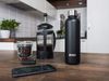 NOVEEN Matte Edelstahl Thermoflasche | 500 ml, Schwarz Bild 4