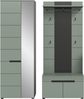 Home affaire Garderoben-Set REHAT, TOPSELLER!, 3-teilig, Breite 160 cm, individuell erweiterbar, (Set, 3-St, bestehend aus: Garderobenschrank, Sitzbank und Paneel), Garderobenkombination, Kombination, Set, Flurgarderobe, Diele Bild 3
