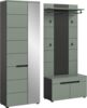 Home affaire Garderoben-Set REHAT, TOPSELLER!, 3-teilig, Breite 160 cm, individuell erweiterbar, (Set, 3-St, bestehend aus: Garderobenschrank, Sitzbank und Paneel), Garderobenkombination, Kombination, Set, Flurgarderobe, Diele Bild 2