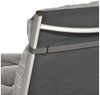 Beautissu 4er Set Niederlehner Auflage Flair NL 100 x 50 x 8 cm Hellgrau Bild 4