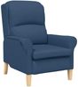 vidaXL Sessel Blau Stoff 42009847 Bild 2