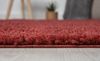 Hochflor Teppich SHAGGY weinrot rechteckig diverse Größen Bild 4