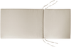 Outdoor Sitzkissen 6er Set JAVA AMANTEA PREMIUM 50 x 71 cm Taupe Bild 4