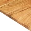 vidaXL Badezimmer-Waschtischplatte Massivholz Akazie 58x52x2,5 cm 286317 Bild 5