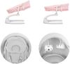 Chipolino Babywippe E-Sway Fernbedienung Musik Bluetooth Plüschtiere Timer Gurt rosa Bild 4