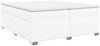 vidaXL Boxspringbett mit Matratze Weiß 200x200 cm Kunstleder 3285226 Bild 2