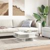 vidaXL Couchtisch Weiß 70x70x29 cm Holzwerkstoff 840744 Bild 3
