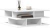vidaXL Couchtisch Weiß 70x70x29 cm Holzwerkstoff 840744 Bild 4