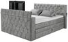 Boxspringbett Springdale - motorisierter TV-Halterung, geräumigem Bettkasten und Duo-Wendematratze H3/H4 - ED Exciting Design Bild 4