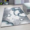 Kinder Teppich Kikki rechteckig - 160x230 cm - Blau Bild 2