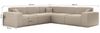 Ecksofa Designersofa CELES PREMIUM in Stoff Sven Schwarz Seite Universal Bild 3