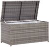 vidaXL Gartenbox Poly Rattan 100x50x50 cm Grau 46473 Bild 3