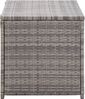 vidaXL Gartenbox Poly Rattan 100x50x50 cm Grau 46473 Bild 5