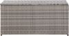 vidaXL Gartenbox Poly Rattan 100x50x50 cm Grau 46473 Bild 4