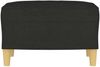 vidaXL Fußhocker Schwarz 60 x 50 x 41 cm Stoff [349267] Bild 3