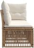 vidaXL 4-Sitzer Sofa mit linker Armlehne 4 pcs 4-Sitzanzahl Beige 42026718 Bild 4