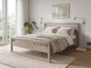OTTO home Massivholzbett Wellow, Kaschmir-Beige-Beige, Kiefer, inklusive Lattenrost (Liegefläche 140x200 cm), nordisch-modern, bis 180 kg belastbar, FSC® & Made in Europe Bild 2