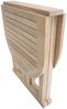 Balkontisch Solo aus Teak, B-Grade, unbehandelt Bild 3
