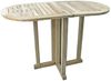 Balkontisch Solo aus Teak, B-Grade, unbehandelt Bild 5