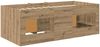 vidaXL Loft Bettgestell mit Schrank 3 Stk. Artisan-Eiche Holzwerkstoff 3423365 Bild 5