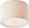 BRILLIANT flauschiger Teddystoff, 24 x 35 cm, 2 x E27, Textil, beige flauschiger Teddystoff, 24 x 35 cm, 2 x E27, Textil, beige Bild 4