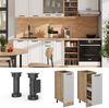 Apothekerschrank R-Line Weiß Landhaus 30 cm , AP Anthrazit Vicco Bild 4