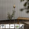LED-Solar-Fackel "Olympus", Edelstahl, 8, 5x110 cm Bild 2