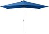 vidaXL Sonnenschirm mit LEDs und Stahl-Mast Azurblau 2x3 m 313793 Bild 3
