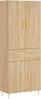 vidaXL Highboard Sonoma-Eiche 69,5x34x180 cm Holzwerkstoff 3198140 Bild 2