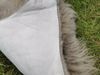 Provellus Fellteppich Öko Schaffell Lammfell Taupe 2. Wahl Bis 140 cm, 30x30cm rund Bild 3