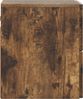vidaXL Wandmontierter Nachttisch Geräucherte Eiche 33 x 34,5 x 40 cm 898475 Bild 5