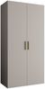 MOEBLO Drehtürenschrank LIVENTO 1 (mit Soft-Close, moderne Griffe – Moderner Kleiderschrank mit Einlegeböden & Kleiderstange für Schlafzimmer und Ankleide, Kleiderschrank Schrank Garderobe Schlafzimmer Drehtürenschrank) (BxHxT): 100/150/200/250/300x202... Bild 2