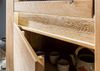 Vitrine Wildeiche 73x40x205 beige geölt KENT #201 Bild 5