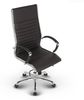 VERSEE Design Bürostuhl Chefsessel Montreal - Echt-Leder - schwarz - Drehstuhl, Bürodrehstuhl, Schreibtischstuhl, Chefstuhl, Designklassiker, hochwertige Verarbeitung, Stuhl, 150 kg Belastbarkeit Bild 4