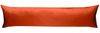 Mako Satin Seitenschläferkissen Bezug uni / einfarbig orange 40x200 cm Bild 5