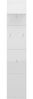 Garderobenpaneel >MERANO < in Alpinweiß/Weiß HG - 30x152x23 (BxHxT) Bild 3