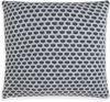 Knit Factory Mila Kissen 50x50 cm Wabe Anthrazit Grau Bild 2