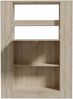 FORTE Multifunctional Multifunktionales Bücherregal, Holzwerkstoff, Beige, 88,2 x 120,8 x 18,6 cm Bild 4