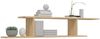 vidaXL TV-Wandregal Sonoma-Eiche 125x18x23 cm Holzwerkstoff 806992 Bild 4
